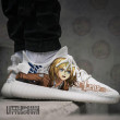Krista Lenz Shoes Custom Attack on Titan Anime YZ Boost Sneakers - LittleOwh - 2