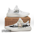Anna Shoes Custom Promised Neverland Anime YZ Boost Sneakers - LittleOwh - 1