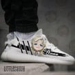 Anna Shoes Custom Promised Neverland Anime YZ Boost Sneakers - LittleOwh - 2
