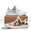 Jean Kirstein Shoes Custom Attack on Titan Anime YZ Boost Sneakers - LittleOwh - 1
