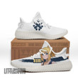 Ruri Shoes Custom Dr Stone Anime YZ Boost Sneakers - LittleOwh - 1