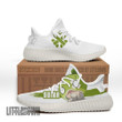 Suika Shoes Custom Dr Stone Anime YZ Boost Sneakers - LittleOwh - 1