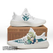 Ginro Shoes Custom Dr Stone Anime YZ Boost Sneakers - LittleOwh - 1