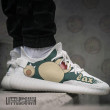 Snorlax Shoes Custom Pokemon Anime YZ Boost Sneakers - LittleOwh - 2