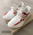 Nrt x Sasuke Shoes Custom Nrt Anime YZ Boost Sneakers - LittleOwh - 4
