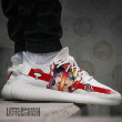Nrt x Sasuke Shoes Custom Nrt Anime YZ Boost Sneakers - LittleOwh - 2