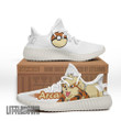 Arcanine Shoes Custom Pokemon Anime YZ Boost Sneakers - LittleOwh - 1