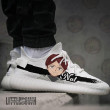 Nat Shoes Custom Promised Neverland Anime YZ Boost Sneakers - LittleOwh - 2