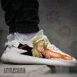 Vinsmoke Sanji Shoes Custom 1Piece Anime YZ Boost Sneakers - LittleOwh - 2