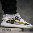 Hijikata Toushirou Shoes Custom Gintama Anime YZ Boost Sneakers - LittleOwh - 2