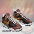 Leopold Vermillion Shoes Custom Black Clover Anime JD13 Sneakers - LittleOwh - 2