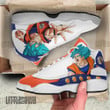 Goku Dragon Ball Shoes Custom Super Saiyan Blue Anime JD13 Sneakers - LittleOwh - 3