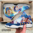 Goku Shoes Custom Super Saiyan Blue Dragon Ball Anime JD13 Sneakers - LittleOwh - 3