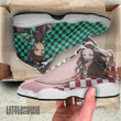 Tanjiro x Nezuko Shoes Custom KNY Anime JD13 Sneakers - LittleOwh - 3