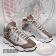 Eren Jaeger Attack On Titan Shoes Custom Anime JD13 Sneakers - LittleOwh - 2