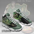 Jack The Ripper Shoes Custom Black Clover Anime JD13 Sneakers - LittleOwh - 2