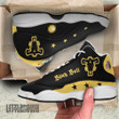 Black Bull Shoes Custom Black Clover Anime JD13 Sneakers - LittleOwh - 3
