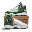 Mikasa Ackerman Shoes Custom Attack On Titan Anime JD13 Sneakers - LittleOwh - 1
