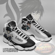 L Lawliet Shoes Custom Death Note Anime JD13 Sneakers - LittleOwh - 2