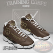 Training Corps Shoes Custom Attack On Titan Anime JD13 Sneakers - LittleOwh - 2