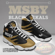 MSBY Black Jackal Shoes Custom Haikyuu Anime JD13 Sneakers Logo - LittleOwh - 2