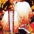 Kyojuro KNY Kimono Coplays Cardigans Anime Robe Custom Anime Gift - LittleOwh - 1
