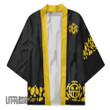Trafalgar D Water Law 2 Kimono Cardigans Custom 1Piece Anime Cloak Cosplay Costume - LittleOwh - 1