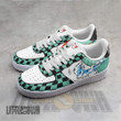 Tanjiro Shoes Anime AF Sneakers Custom Demon Slayers Water Breathing - LittleOwh - 2