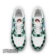 Tanjiro AF Sneakers Custom KNY Anime Shoes Sun x Water Breathing - LittleOwh - 2