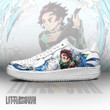 Tanjiro Kamado AF Sneakers Custom Water Breathing KNY Anime Shoes - LittleOwh - 4