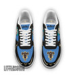 Grey AF Sneakers Custom Black Clover Anime Shoes - LittleOwh - 3