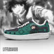 Deku AF Shoes Custom Anime My Hero Academia Musketeer Sneakers - LittleOwh - 4