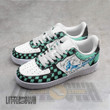 Tanjiro Shoes Anime Shoes Custom Demon Slayer AF Sneakers Water Breathing Skill - LittleOwh - 2