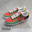 Marshall D Teach AF Sneakers Custom 1Piece Anime Shoes - LittleOwh - 2