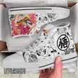 Goku Super Saiyan God High Top Canvas Shoes Custom Dragon Ball Anime Mixed Manga Style - LittleOwh - 4