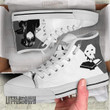 Naomi Misora High Top Canvas Shoes Custom Death Note Anime Sneakers - LittleOwh - 3
