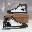 Naomi Misora High Top Canvas Shoes Custom Death Note Anime Sneakers - LittleOwh - 2