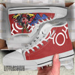 All Might My Hero Acadamia Hero Custom All Star High Top Sneakers Canvas Shoes - LittleOwh - 4