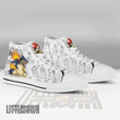 Typhlosion High Top Canvas Shoes Custom Pokemon Anime Sneakers - LittleOwh - 4