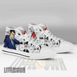 Hunter x Hunter Shoes Anime High Tops Custom Sneakers Leorio - LittleOwh - 4