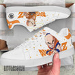Dragon Ball Krillin Skateboard Shoes Custom Anime Sneakers - LittleOwh - 3