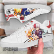 Todoroki Shoes My Hero Academia Skate Low Tops Custom Anime Sneakers - LittleOwh - 2