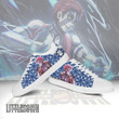 Akaza Skateboard Shoes Custom KNY Anime Sneakers - LittleOwh - 3