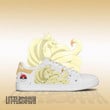Pokemon Ninetales Skateboard Shoes Custom Anime Sneakers - LittleOwh - 2
