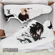 L Lawliet Skate Sneakers Custom Death Note Anime Shoes - LittleOwh - 2