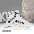 King Sneakers Custom One Punch Man Anime Skateboard Shoes - LittleOwh - 4