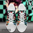 Tanjiro Kamado Skate Sneakers Custom KNY Anime Shoes - LittleOwh - 3