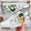 Hunter x Hunter Shoes Custom Anime Skate Sneakers Gon Freecss - LittleOwh - 2