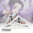 Shinobu Kocho Skateboard Shoes Custom KNY Anime Sneakers - LittleOwh - 3