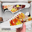 Kyojuro Rengoku Skate Sneakers Custom KNY Anime Shoes - LittleOwh - 2